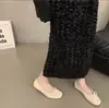 Nuevos zapatos planos plateados estilo chino, zapatos rojos sencillos y delicados, bailarinas con suelas blandas, de colores dulces, zapatos para mujer estilo pequeño y fragante, otoño estilo francés