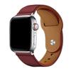 Pulseira de Couro Genuíno Camada Superior Estilo Business Retrô para Apple Watch S12 iWatch S11 Fivela