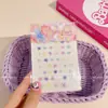 Nuevas Pegatinas para Uñas de Dibujos Animados de Kuromi para Bebés, Linda Decoración de Uñas Impermeable para Niñas Pequeñas, Pegatinas para Uñas para Niñas