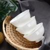 Juego de Cuencos de Arroz Cerámicos de Alta Gama Jingdezhen para el Hogar Cuenco para Comer Cuenco Pequeño Cuenco Popular Vajilla Japonesa Cuenco Venta al por Mayor