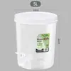 Cubo para Jugos Cubo para Té de Leche con Grifo para Vendedores Ambulantes Comercial Gran Capacidad Cubo para Bebidas Jugo de Ciruela Limón Agua Fría Hervidor de Agua Helada