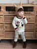 Ropa para Niños 2025 Nuevo Estilo Coreano Ropa para Niños Invierno Pijamas de Bebé Conjunto de Ropa para Casa para Niños