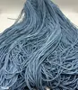 Corda de Cabelo Colorida Elástica Alta 2mm Grão de Milho Elástico de Cabelo Prendedor de Cabelo Corda de Cabelo Joia Corda de Mão Matéria-Prima Crua para DIY