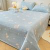 Funda de Cama de Algodón Clase A Juego de Tres Piezas Algodón Puro Más Terciopelo de Leche Edredones Acolchados para Todas las Estaciones Colchón para Cama Tatami