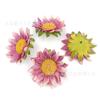 Flor simulada de 9 cm Girasol Girasol Suministros decorativos DIY Guirnalda Material de sombrero de paja Hogar Accesorios de decoración de boda