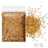 Brillantina de uñas, purpurina ultrafina, purpurina, polvo brillante, lentejuelas, 1 mm, traje amarillo dorado, esmalte de uñas, pegamento, joyería transfronteriza