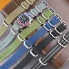 Pulseira de Relógio Xinhong Pulseira de Nylon Espessado Nato Lona Tecida Nato 18/20/22/24mm Pulseira Universal