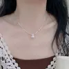 Colar com Pingente de Borboleta Simples Super Fada para Mulheres 2025 Novo Luxo Acessível Design de Nicho Ins Corrente de Clavícula Única de Alta Qualidade