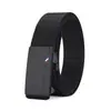 Cinturón de Lona para Hombre, Versátil Cinturón de Nailon Casual para Exteriores, Cinturón Simple con Hebilla Automática para Hombres Jóvenes y de Mediana Edad, Cinturón de Cintura para Niños