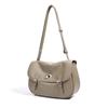 Bolso de Hombro de Alta Gama para Estudiantes y Viajes Diarios 2025 Nuevo Retro Bolso Tote de Gran Capacidad Bolso Cruzado Casual para Mujer Negro