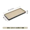 Pratos Pequenos de Melamina para Uso Comercial, Louça para Fondue Estilo Japonês Imitando Porcelana, Molheiras para Churrasco, Pratos de Condimentos com Dois ou Três Compartimentos, Pratos para Molho de Soja e Vinagre
