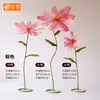 Tienda de flores de papel gigantes a gran escala Meichen decoración de boda accesorios de boda diseño de ventana productos de flores de papel falsas hechas a mano