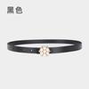 Nova versão coreana do cinto fino decoração de pérola vintage cinto fino feminino com sobretudo vestido cintura cintura atacado