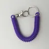 Fábrica em estoque atacado cor plástico corda de mola EVA linha de telefone corda de celular chaveiro cordão elástico telescópico