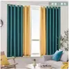 Ventas Directas de Fábrica de Telas para Cortinas Jacquard Blackout en Varios Colores