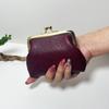 2023 Mini Monedero Retro para Mujer Billetera Corta Hebilla Color Caramelo Bolsa para Monedas Bolsa para Monedas Punto Venta al Mayoreo