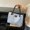 Bolsos para Mujer Gran Capacidad 2025 Nuevo Bolso de Mujer Bolso de Hombro para Viajes Cotidianos Bolso de Textura para Mujer Estilo Occidental Bolso Bandolera Casual Bolso Tote