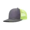 Gorra de Béisbol con Bloques de Color Transfronteriza, Sombrero Unisex, Gorra de Malla con Protección Solar para Deportes al Aire Libre, Gorra de Visera Versátil Transpirable, Sombrero Personalizado