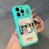 Adecuado para Apple 18Promax Fondo de Bikini de Dibujos Animados Paseante Silencioso Pez Teléfono iPhone Android Funda Dura y Blanda Personalización