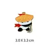 Broche Esportivo de Artes Marciais Kung Fu Panda Estilo Chinês Moderno, Fofo e Criativo, Acessório Versátil para Roupas e Bolsas de Nicho