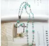 Collar AliExpress 59 colgante de cuentas para hombre y mujer todo a juego Collar de moda joyería transfronteriza múltiples cadenas para suéter