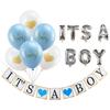 Es una Niña/Niño Banderín de Letras para Colgar Niños y Niñas Fiesta de Cumpleaños Feliz Decoración de Corazón Paquete de Arreglo