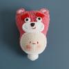 Muñeca Calabaza Tejida a Mano de Dibujos Animados Lindo Pequeño Ya Bolas Tejidas Colgantes Bolso Terminado Hecho a Mano