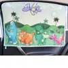 Parasol para coche, protector solar, aislamiento térmico, parasol con ventosa de dibujos animados para coche, cortina para ventana lateral, parasol para coche.