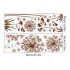 Pegatinas de Pared de Diente de León al por Mayor Transfronterizas Azules y Blancas Tamaño Pequeño Pegatinas de Mariposas Decoración de Fondo para Sala de Estar Dormitorio