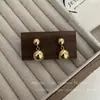Pendientes Redondos Brillantes, Pendientes Versátiles de Personalidad Retro de Nicho con un Diseño de Alta Gama, Estilo Genial, Pendientes Estilo Hong Kong para Mujer
