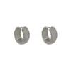 Diseño Único y Elegante, Brazaletes de Oreja Metálicos Huecos en Forma de U Minimalistas, Aros Versátiles Modernos y Lujosos