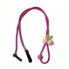 Máscara de Dibujos Animados para Niños Cuerda para Colgar al Cuello Anti-pérdida Colgante de Cuello Cordón Ajustable con Botón para Colgar de la Oreja Gafas Disponibles