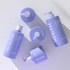 Preço de Fábrica Série de Cuidados Infantis Frascos Corpo Vazio Frascos de Creme Frascos de Shampoo Roxo de Alta Qualidade Frascos de Gel de Banho