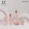 Jinze Tapa de Engranaje Redonda para Pedir Tubo de Brillo de Labios Tubo de Brillo de Labios Tubo de Plástico Vacío Material de Empaque