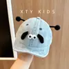 Gorros para Bebé Primavera y Otoño Estilo Nuevo Lindo Dibujo Animado Gorra de Béisbol de Mezclilla para Niños y Niñas, Sombrero de Ala Suave Protector Solar para Bebés y Niños Pequeños