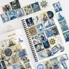 [Coleção] Adesivos de carimbo multiestilo, retrô, fresh, cartoon, para álbuns de recortes, capas de celular, à prova d'água, decoração DIY, atacado