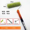 Rodillo de pintura de látex con mango extensible, adecuado para uso doméstico, para pintar paredes interiores, rodillo de pintura, brocha de lana, herramienta para pintar paredes