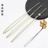 3 Preço eletroforese cor retentora O-shaped grampo de cabelo diy grampo de cabelo antigo passo balanço corpo principal material acessórios de joalheria