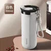 Caneca de Café Americana de Alto Valor 304 Aço Inoxidável Copo Térmico Armazenamento Frio Portátil Leve Luxo Copo de Água Copo de Presente Pode Gravar Texto