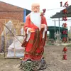 Templo Gran Estatua de Buda Fu Lu Shou Lu Xing Long Xing Estatua de Buda de Resina Adornos de Weng Antártico 1.3 m 1.6 m 2 m