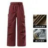2026 Nova Jaqueta Calça Softshell Três Provas Feminina Outono Inverno Outdoor Três em Um Calça de Montanhismo à Prova de Vento Impermeável Calça de Trabalho Masculina