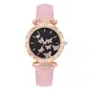 Comercio Exterior Transfronterizo Reloj Pulsera para Mujer Traje Correa Reloj para Mujer Estudiante Mariposa Cuarzo Reloj de Pulsera