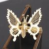 Coração da menina Pearl Hair Clip Korean Bangs Clip Simples Orelha de Coelho Clip Headwear Internet Popular Rhinestone Duckbill Clip para Mulheres