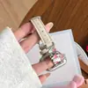 Correa de reloj Katie con patrón de dibujos animados y textura de lichi, compatible con Apple Watch Series 12, 11, 10 SE y Ultra