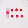Bestseller transfronterizo 5mm flor pequeña colorida suculenta accesorios para arte de uñas resina piezas pequeñas pinzas para el pelo, pendientes, decoraciones de uñas DIY