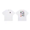 Camiseta BAPE Dropshipping Verano Cabeza de Mono Mono Pequeño Camuflaje Unisex Manga Corta Cuello Redondo Camiseta