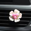 Suprimentos para carro celebridade da internet sala de live presente decoração de carro flor de pérola para carro saída de ar condicionado perfume pequeno presente