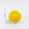 Micro paisagem criativa simulação pitaya maçã de cera fruta grande comida brincar decoração diy acessórios de saco surpresa pequenos enfeites
