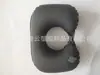 Almohada inflable de seda de leche suave, boca de inflado por soplido y presión, almohada de aire, almohada de voltaje