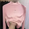 Ropa interior térmica básica De Rong para niños Otoño Invierno Estampada para Niñas Cuello Semi Alto Cálida Tallas Pequeña y Mediana para Niños Estilo Coreano Top de Moda